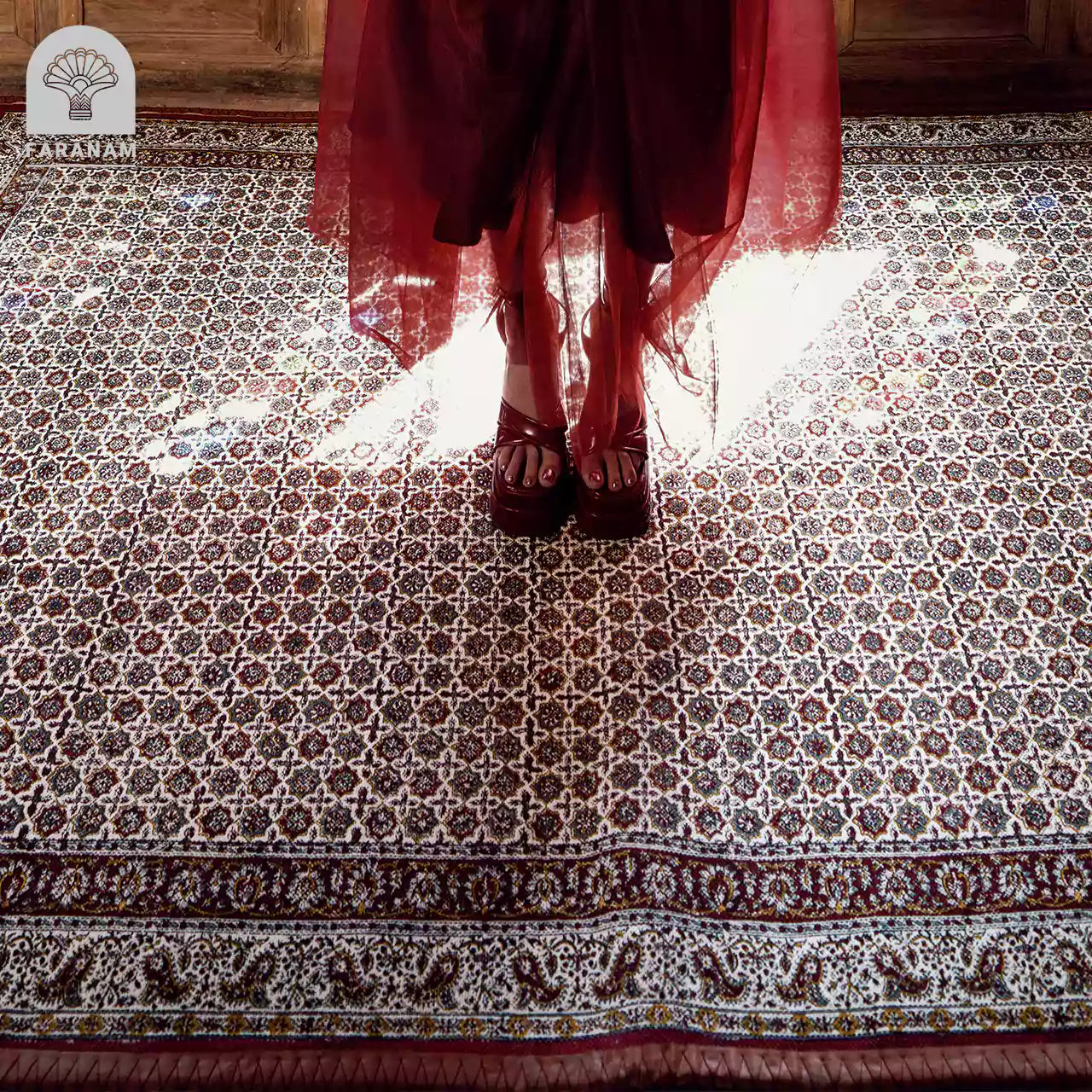 Asareh Felt Cotton Rug